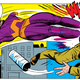 Batroc leaping into action in his debut issue, Tales of Suspense #75.